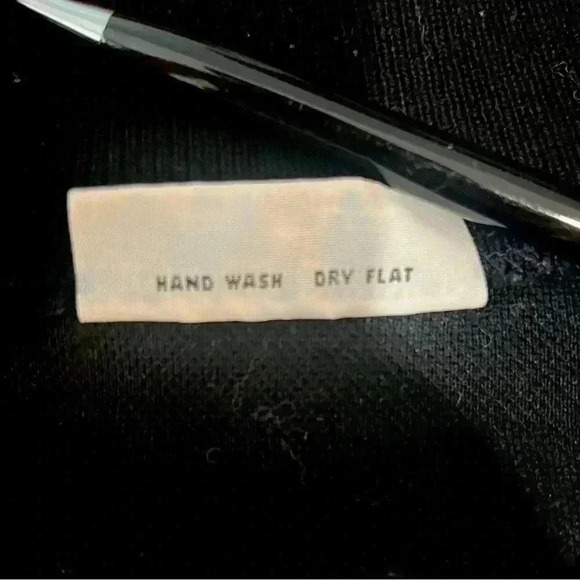 Vintage | Alfred Dunner 80s Colorblocked Pullover - Black & Red & White / Sz L - Picture 6 of 9